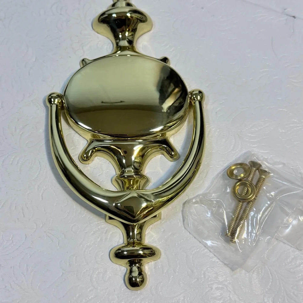 Vintage Solid Brass Door Knocker